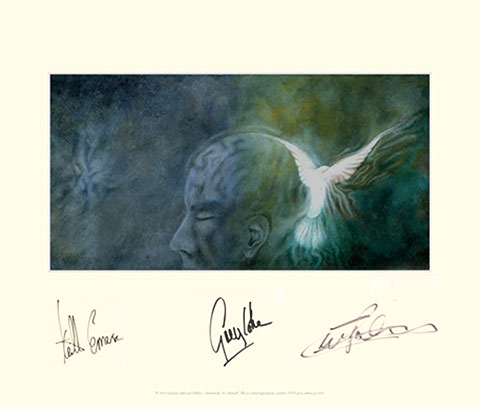 Click for high-res. Signed Album Art - Dove